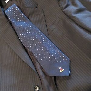 Vintage Mickey Mouse Polka Dot Tie by Cervantes